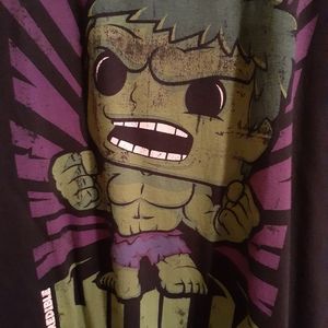 Black  hulk pop  t shirt